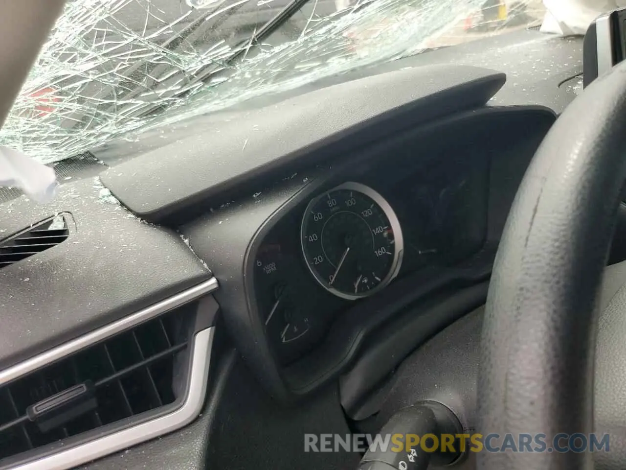 9 fotografías del automóvil dañado 5YFEPMAE7MP186795 TOYOTA COROLLA 2021