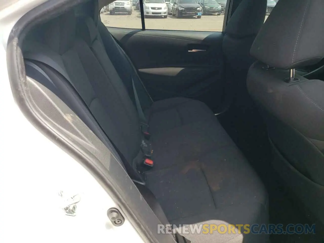 10 fotografías del automóvil dañado 5YFEPMAE7MP189048 TOYOTA COROLLA 2021