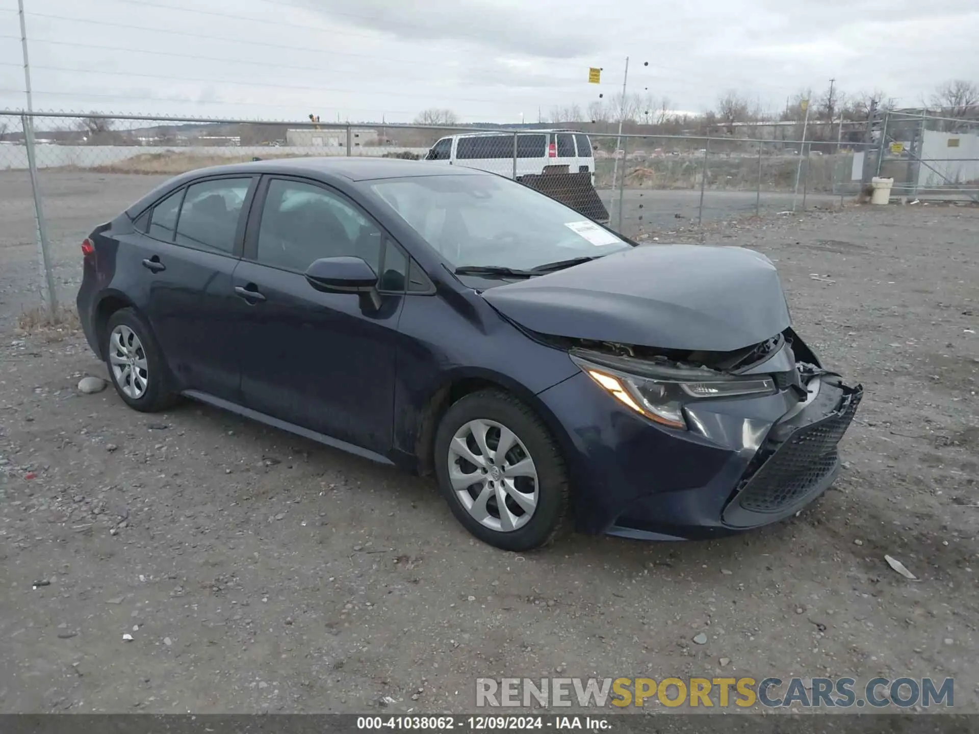 1 fotografías del automóvil dañado 5YFEPMAE7MP202185 TOYOTA COROLLA 2021