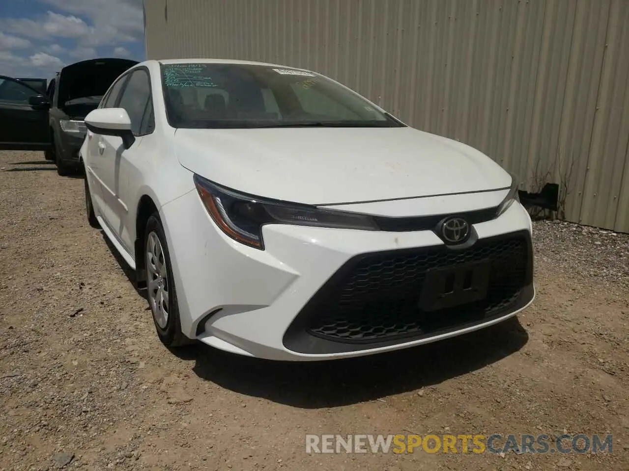 1 fotografías del automóvil dañado 5YFEPMAE7MP205488 TOYOTA COROLLA 2021