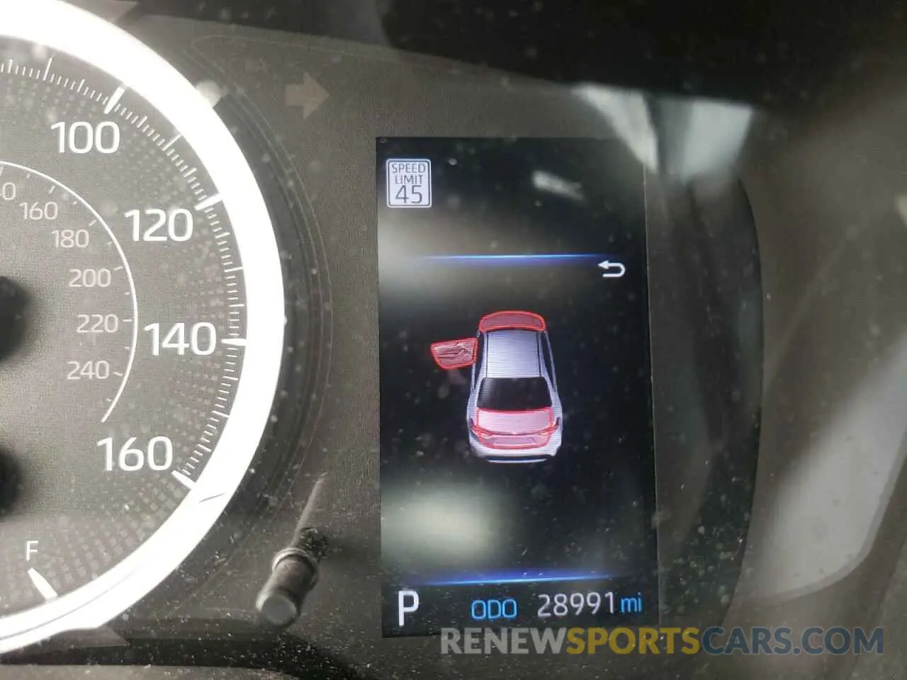 8 fotografías del automóvil dañado 5YFEPMAE7MP205488 TOYOTA COROLLA 2021