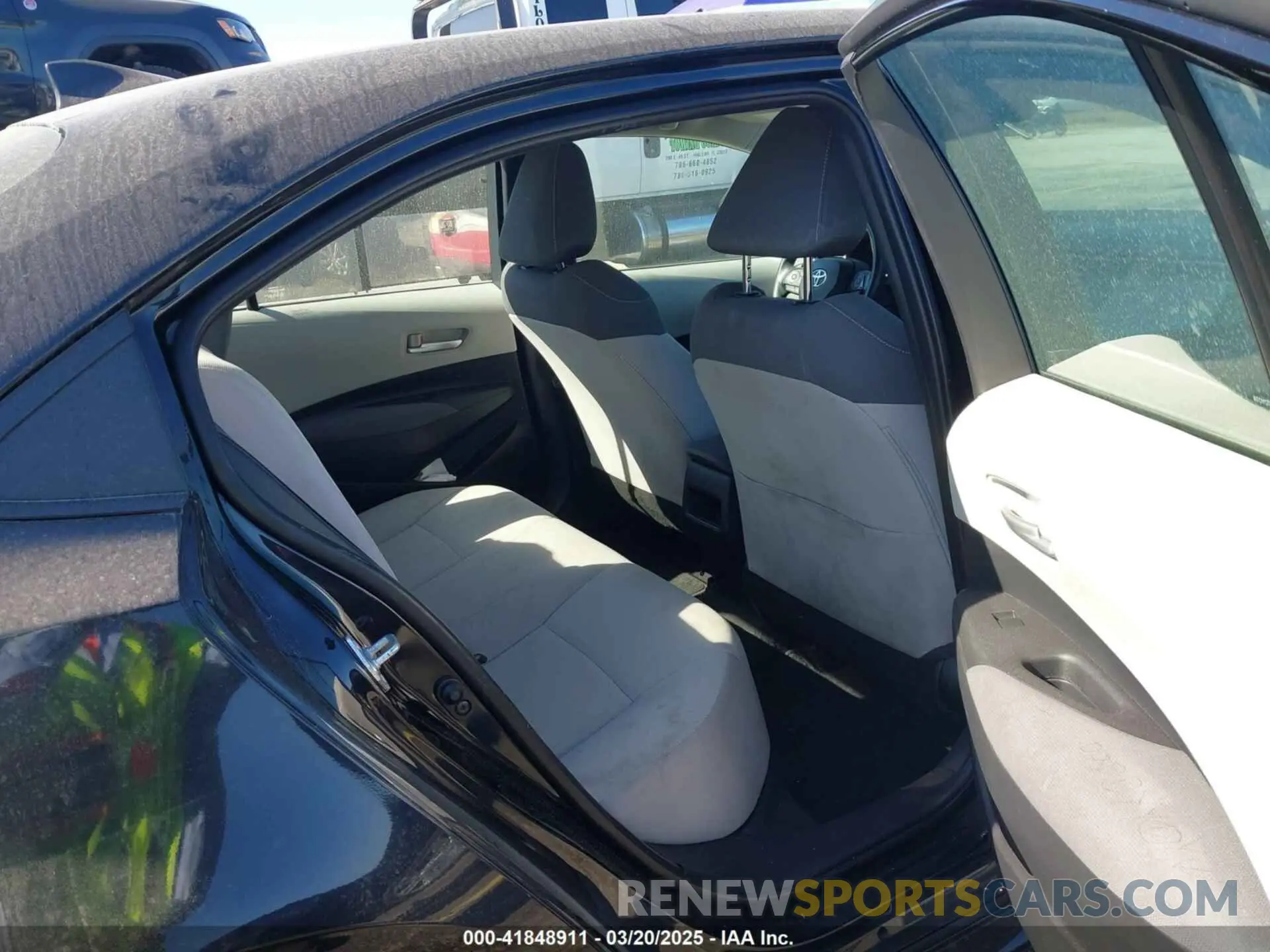 8 fotografías del automóvil dañado 5YFEPMAE7MP206236 TOYOTA COROLLA 2021