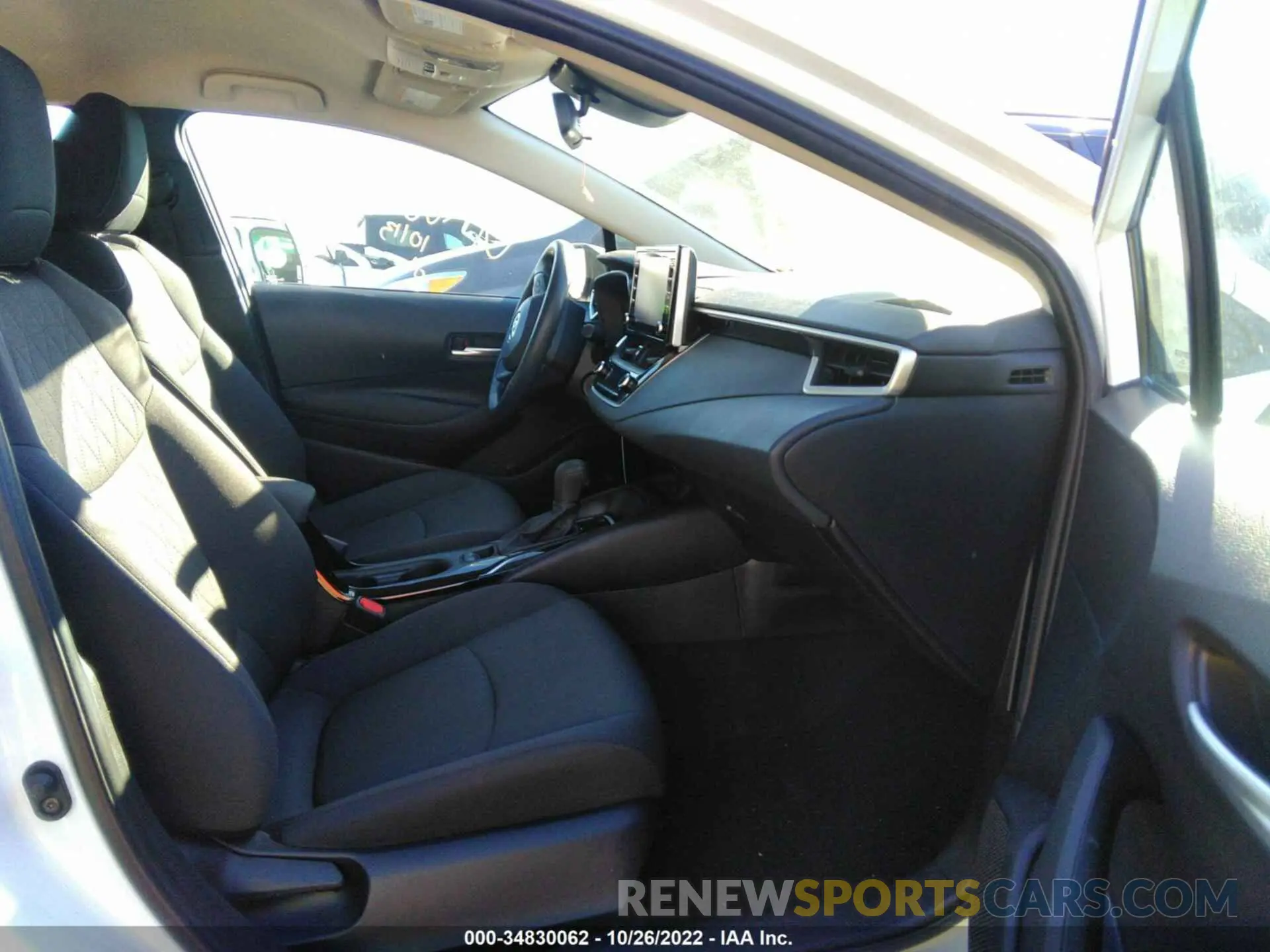 5 fotografías del automóvil dañado 5YFEPMAE7MP209038 TOYOTA COROLLA 2021