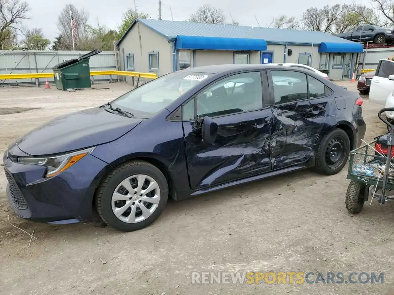 1 fotografías del automóvil dañado 5YFEPMAE7MP210674 TOYOTA COROLLA 2021