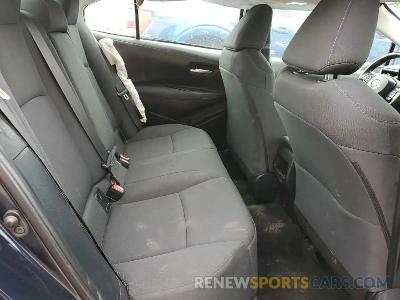 10 fotografías del automóvil dañado 5YFEPMAE7MP210674 TOYOTA COROLLA 2021