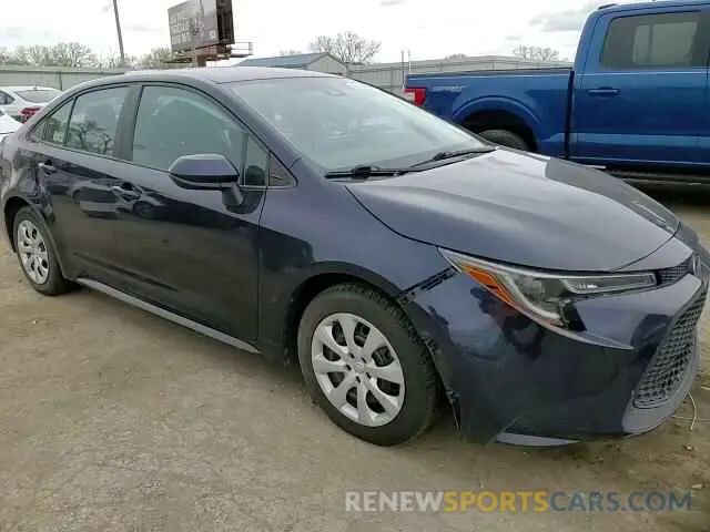 11 fotografías del automóvil dañado 5YFEPMAE7MP210674 TOYOTA COROLLA 2021