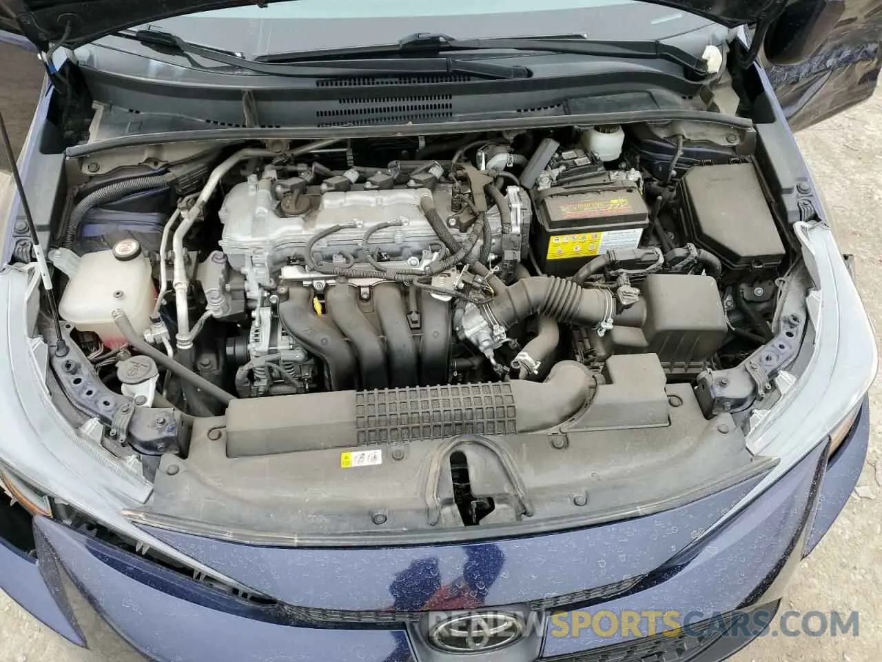 12 fotografías del automóvil dañado 5YFEPMAE7MP210674 TOYOTA COROLLA 2021