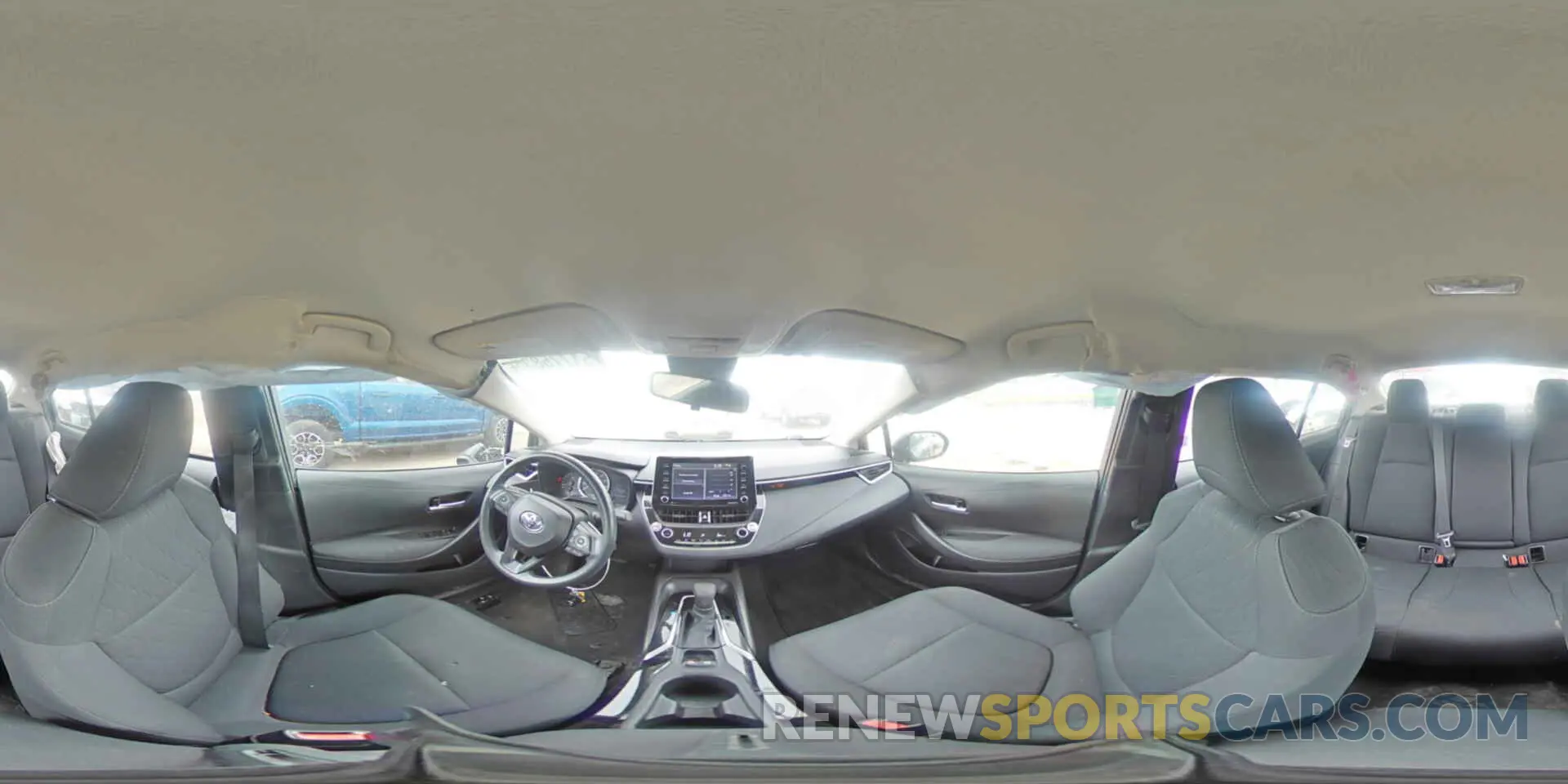 13 fotografías del automóvil dañado 5YFEPMAE7MP210674 TOYOTA COROLLA 2021