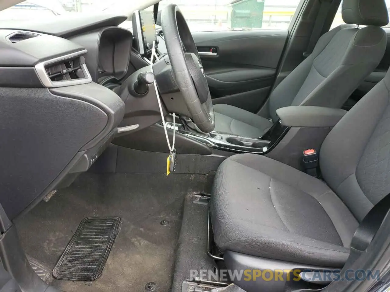 7 fotografías del automóvil dañado 5YFEPMAE7MP210674 TOYOTA COROLLA 2021