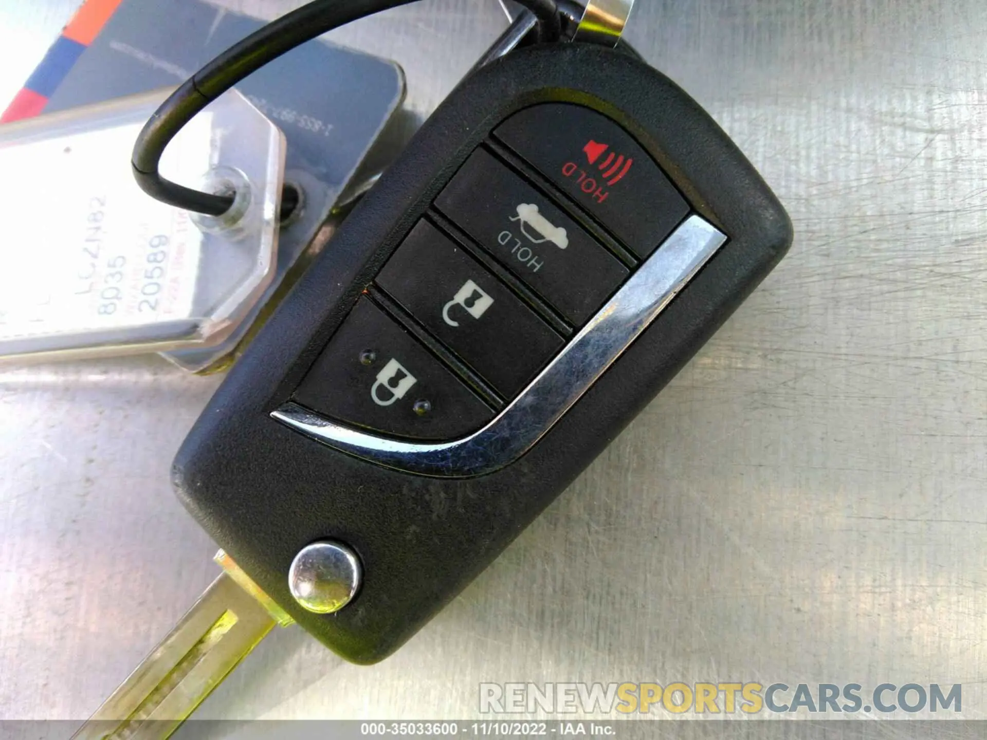 11 fotografías del automóvil dañado 5YFEPMAE7MP216068 TOYOTA COROLLA 2021