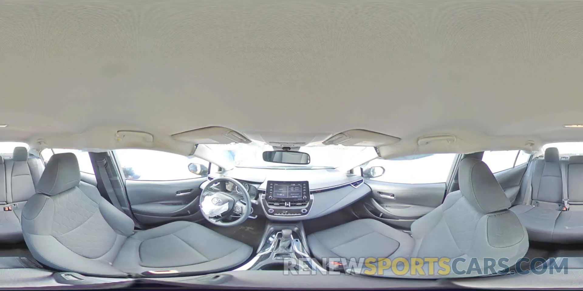 12 fotografías del automóvil dañado 5YFEPMAE7MP216216 TOYOTA COROLLA 2021