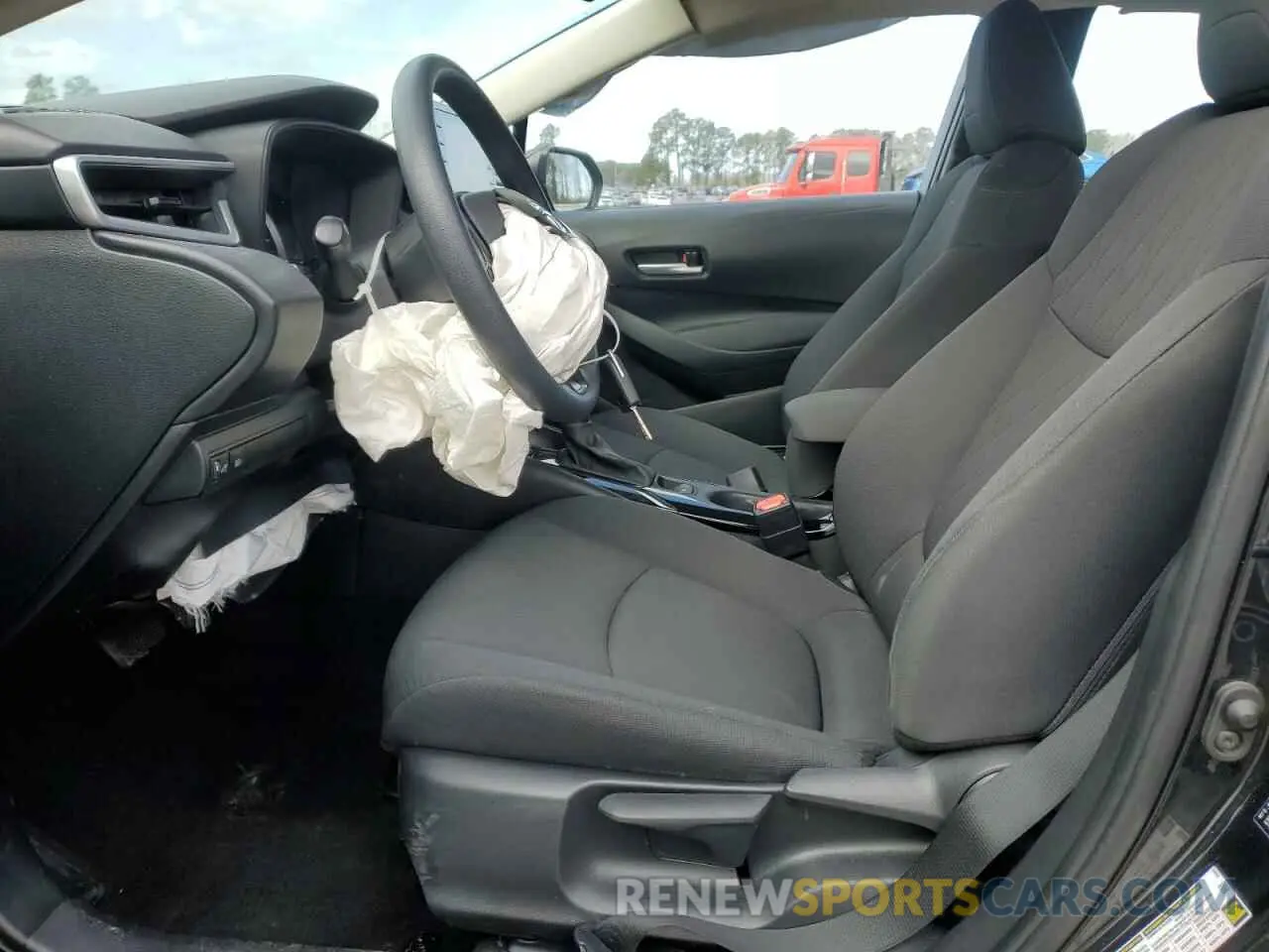 7 fotografías del automóvil dañado 5YFEPMAE7MP216216 TOYOTA COROLLA 2021