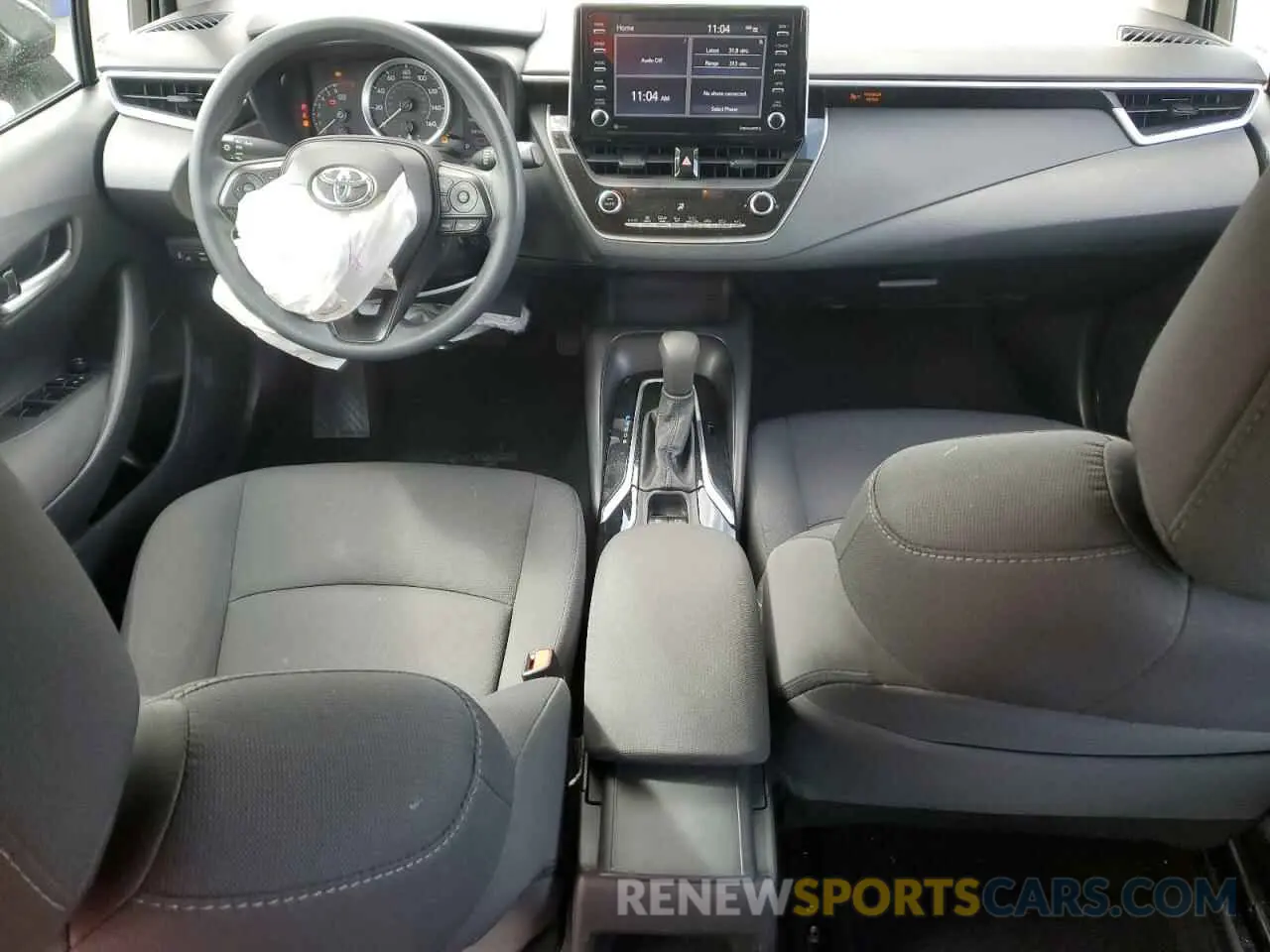 8 fotografías del automóvil dañado 5YFEPMAE7MP216216 TOYOTA COROLLA 2021