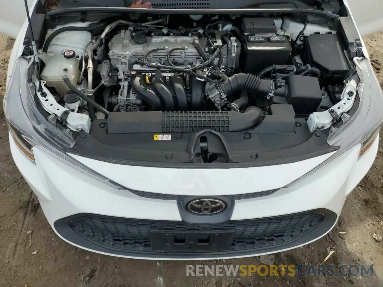 11 fotografías del automóvil dañado 5YFEPMAE7MP223778 TOYOTA COROLLA 2021
