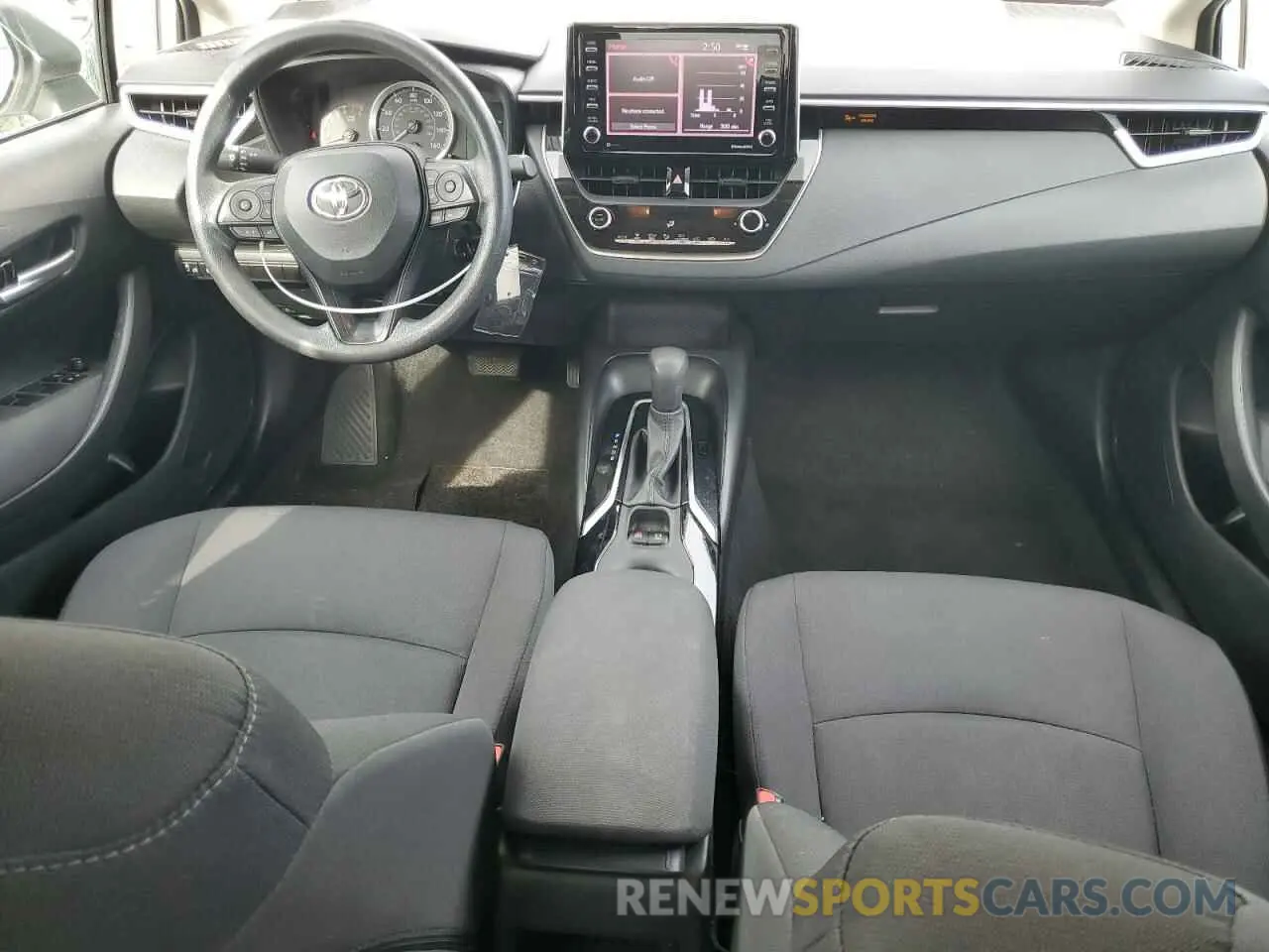 8 fotografías del automóvil dañado 5YFEPMAE7MP223778 TOYOTA COROLLA 2021