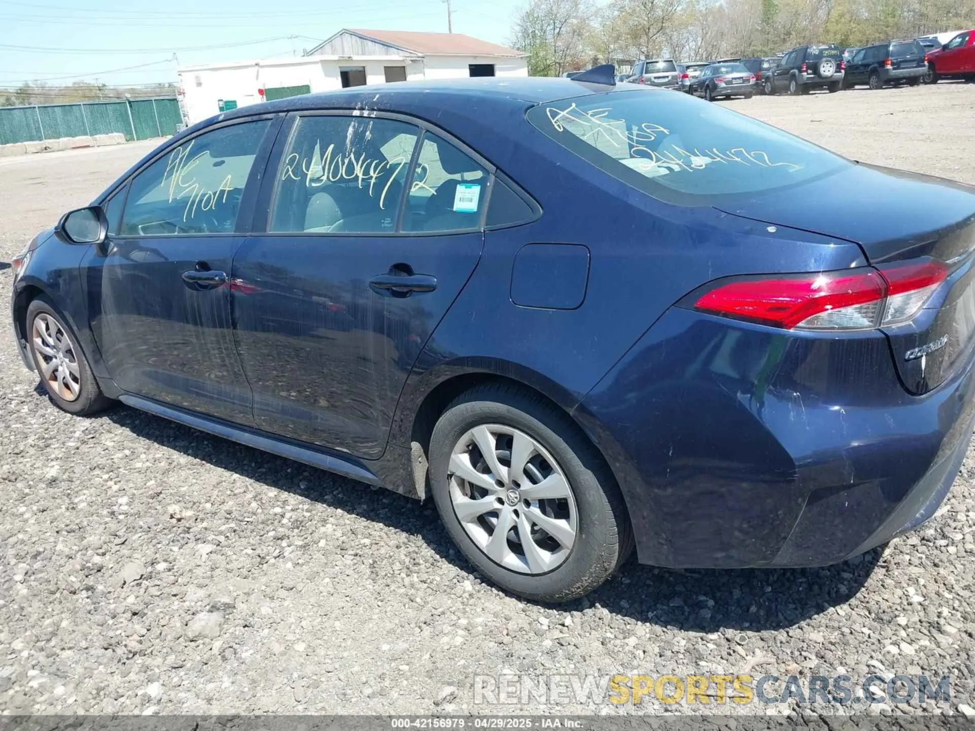 13 fotografías del automóvil dañado 5YFEPMAE7MP227894 TOYOTA COROLLA 2021