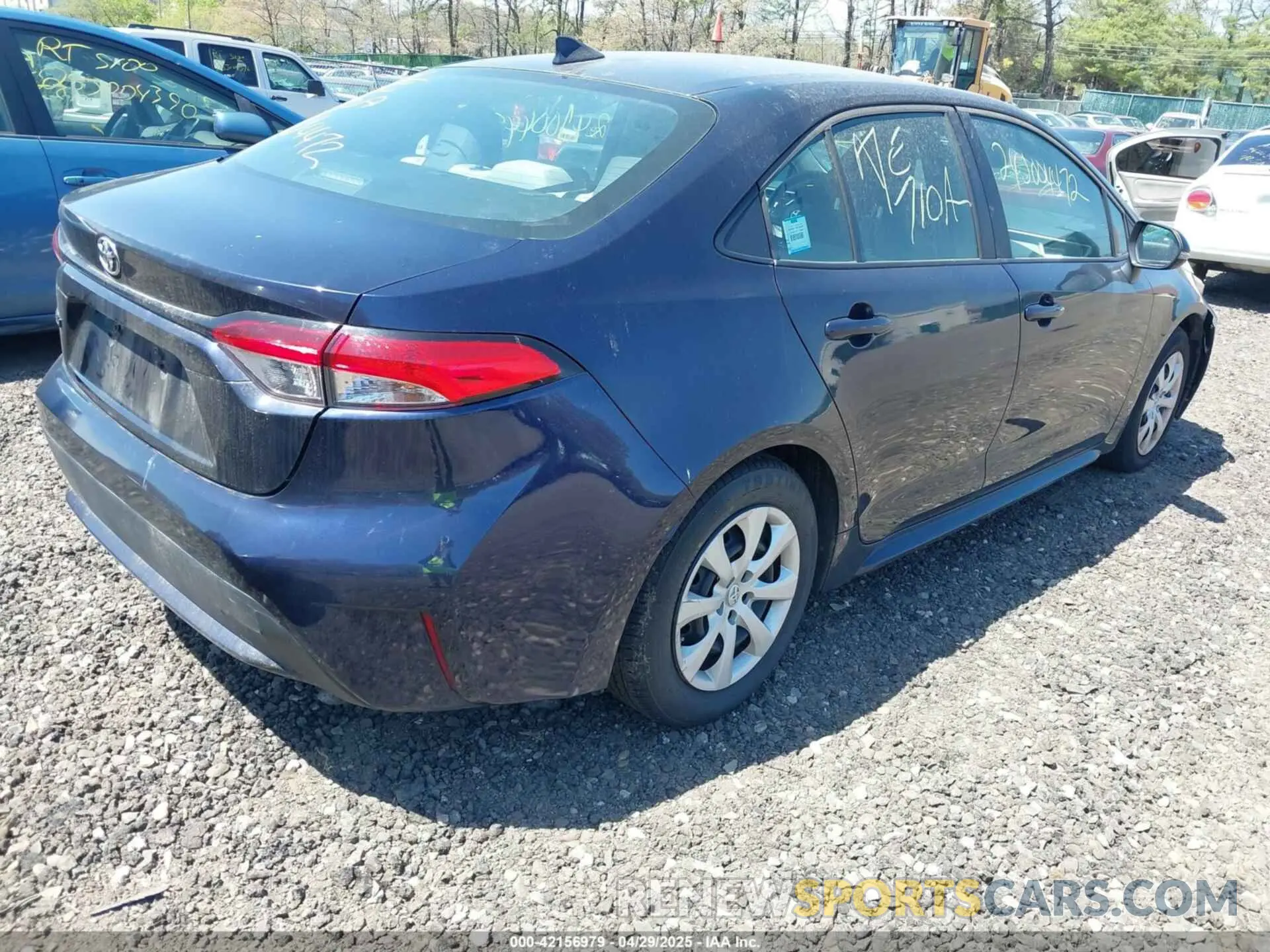 4 fotografías del automóvil dañado 5YFEPMAE7MP227894 TOYOTA COROLLA 2021