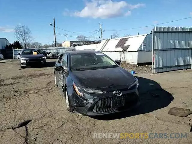 11 fotografías del automóvil dañado 5YFEPMAE7MP233226 TOYOTA COROLLA 2021