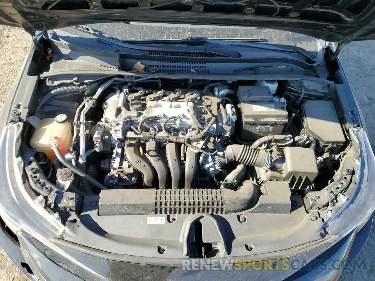 12 fotografías del automóvil dañado 5YFEPMAE7MP233226 TOYOTA COROLLA 2021
