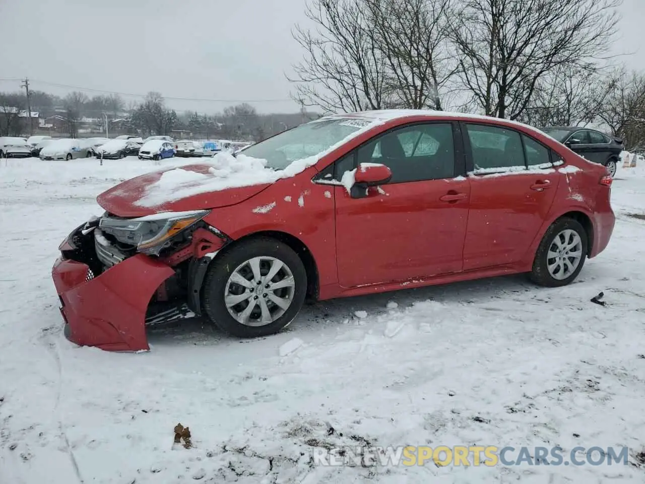1 fotografías del automóvil dañado 5YFEPMAE7MP238667 TOYOTA COROLLA 2021