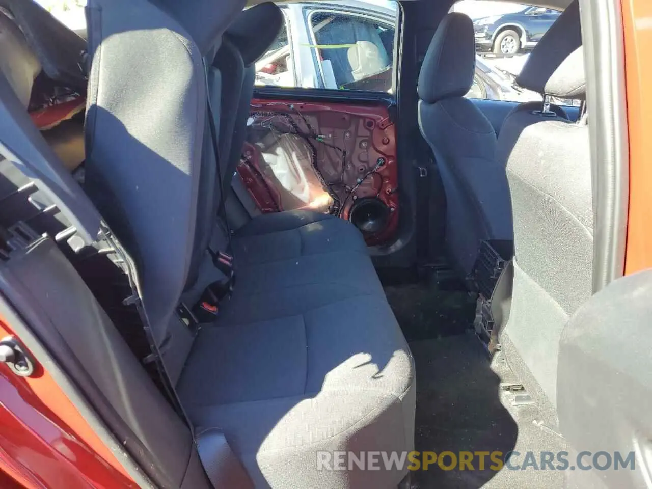 10 fotografías del automóvil dañado 5YFEPMAE7MP239673 TOYOTA COROLLA 2021