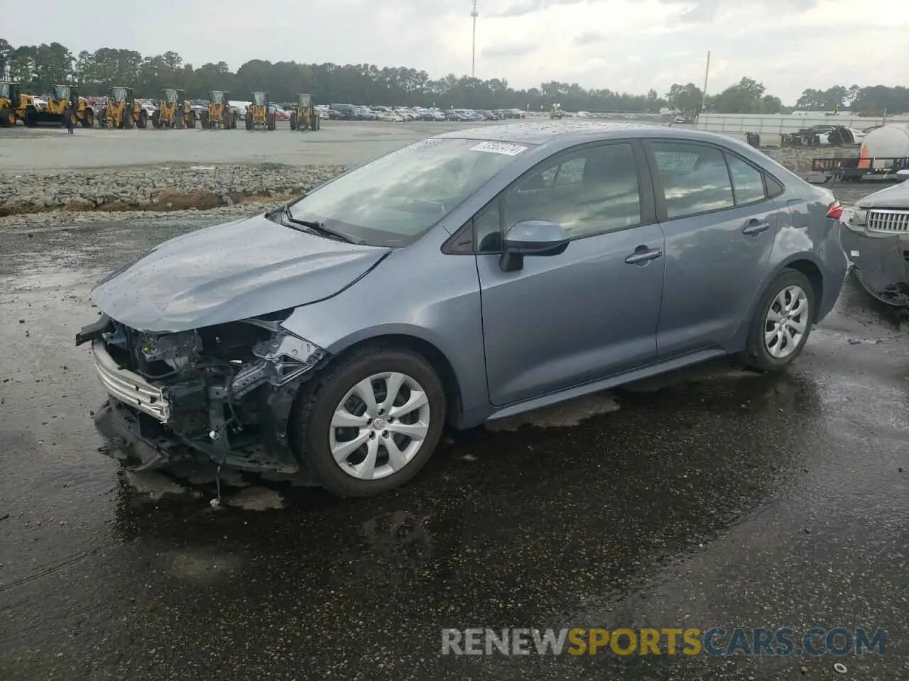 1 fotografías del automóvil dañado 5YFEPMAE7MP240385 TOYOTA COROLLA 2021