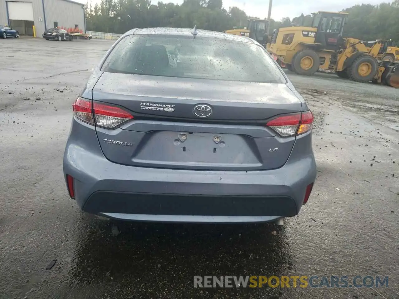 6 fotografías del automóvil dañado 5YFEPMAE7MP240385 TOYOTA COROLLA 2021