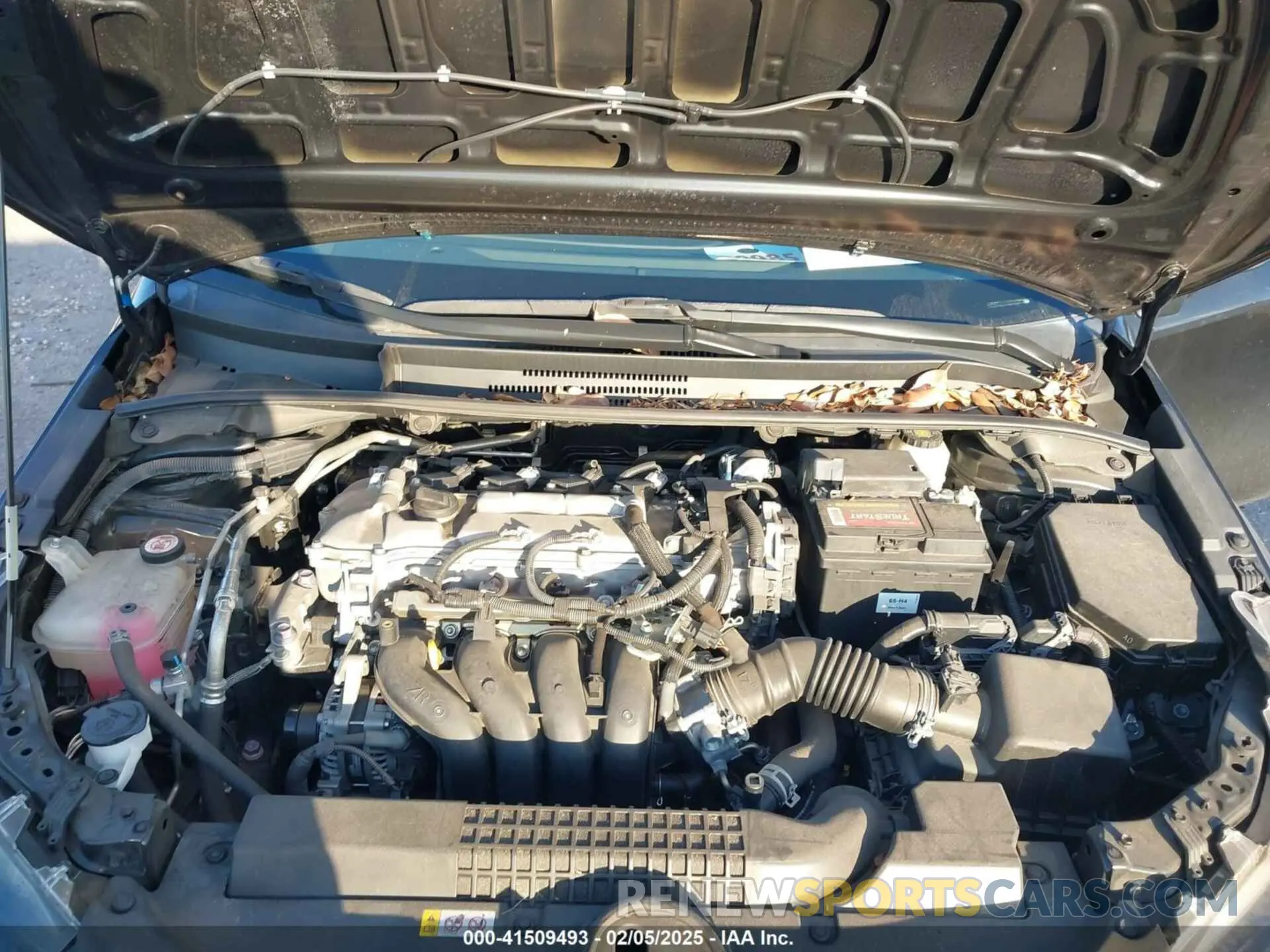 10 fotografías del automóvil dañado 5YFEPMAE7MP269319 TOYOTA COROLLA 2021