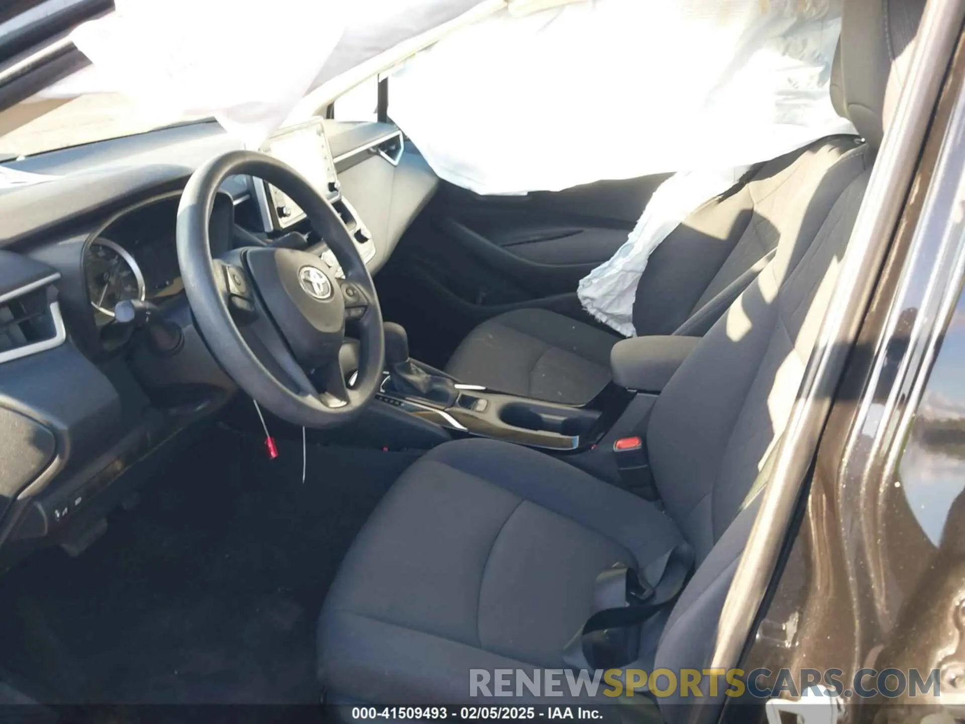 5 fotografías del automóvil dañado 5YFEPMAE7MP269319 TOYOTA COROLLA 2021