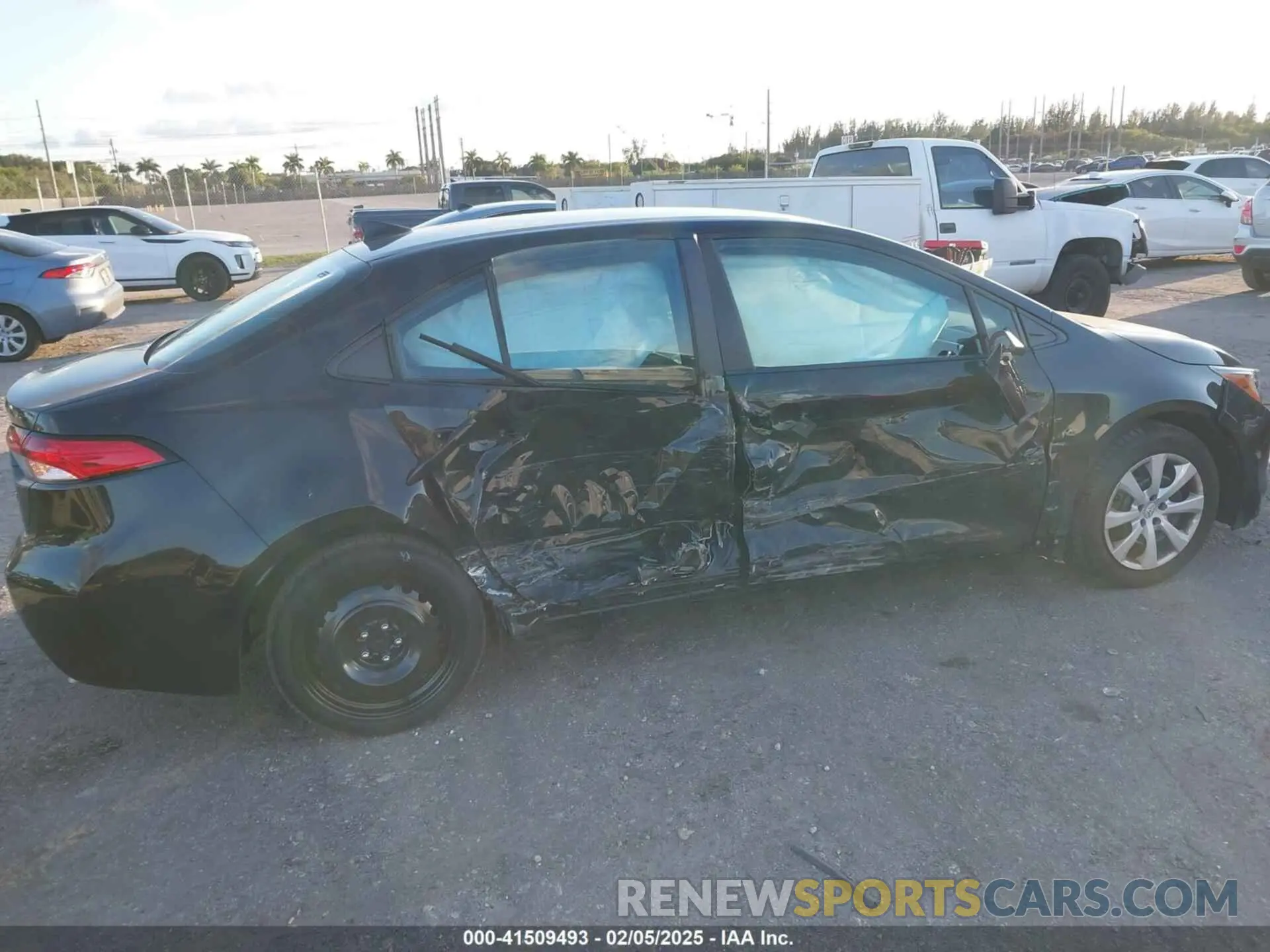 6 fotografías del automóvil dañado 5YFEPMAE7MP269319 TOYOTA COROLLA 2021