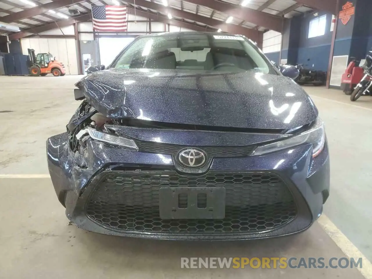 5 fotografías del automóvil dañado 5YFEPMAE7MP269904 TOYOTA COROLLA 2021