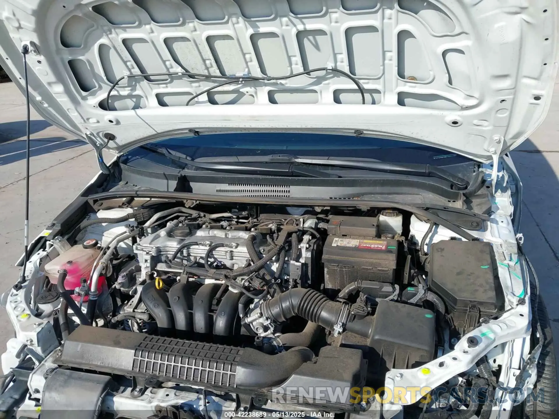 10 fotografías del automóvil dañado 5YFEPMAE8MP150338 TOYOTA COROLLA 2021