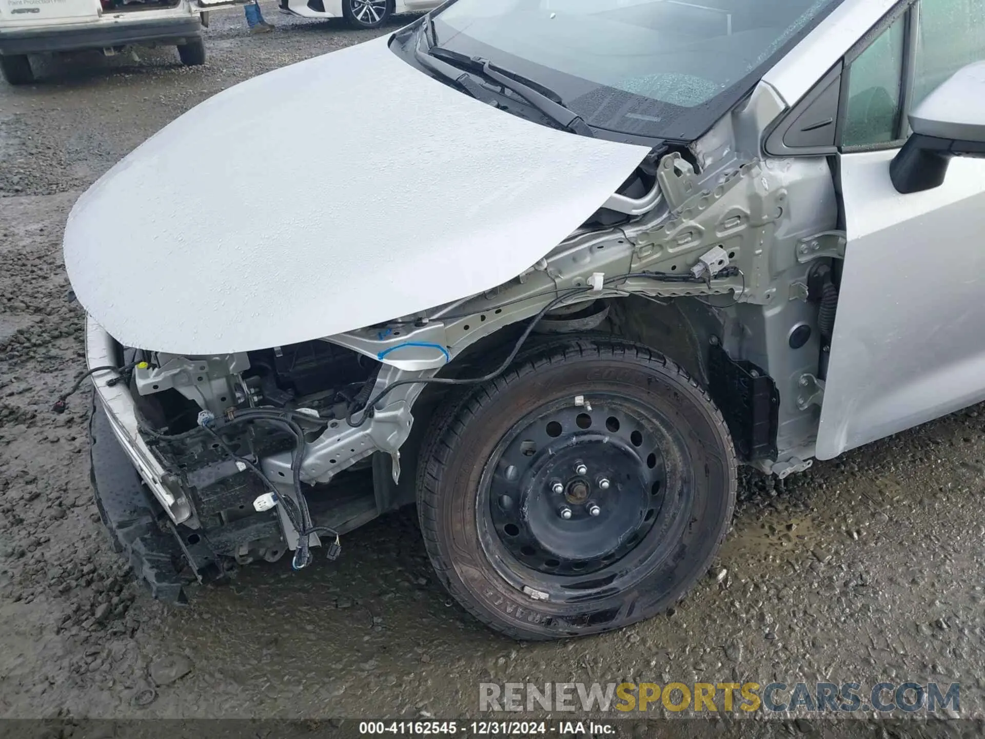 18 fotografías del automóvil dañado 5YFEPMAE8MP158875 TOYOTA COROLLA 2021