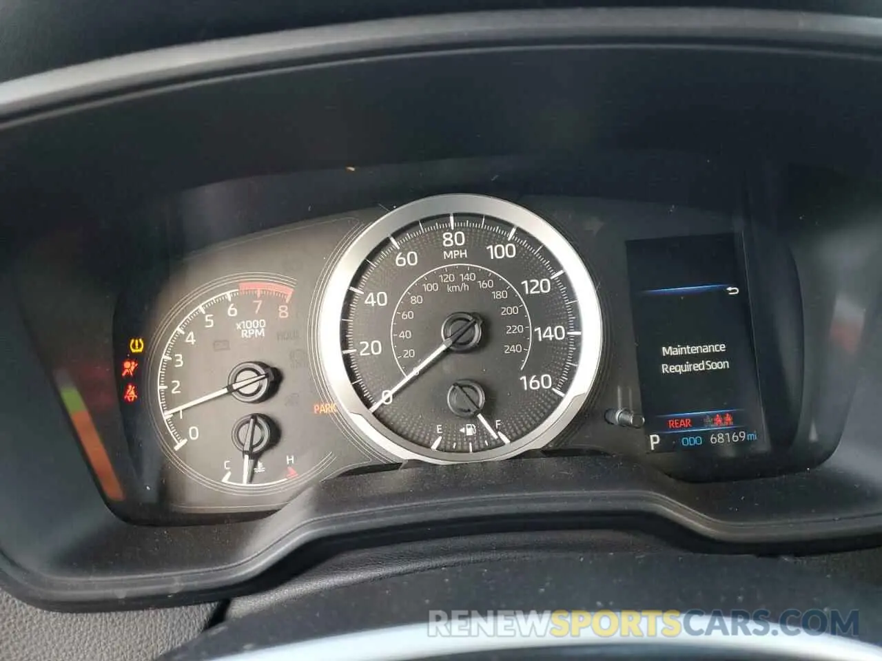 9 fotografías del automóvil dañado 5YFEPMAE8MP165308 TOYOTA COROLLA 2021