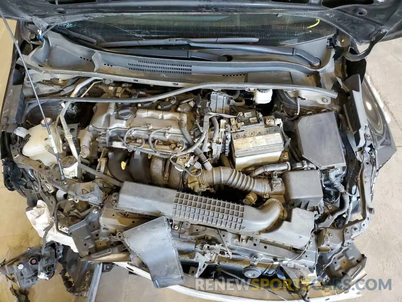 11 fotografías del automóvil dañado 5YFEPMAE8MP166877 TOYOTA COROLLA 2021