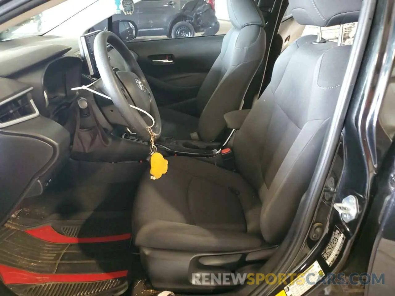 7 fotografías del automóvil dañado 5YFEPMAE8MP166877 TOYOTA COROLLA 2021