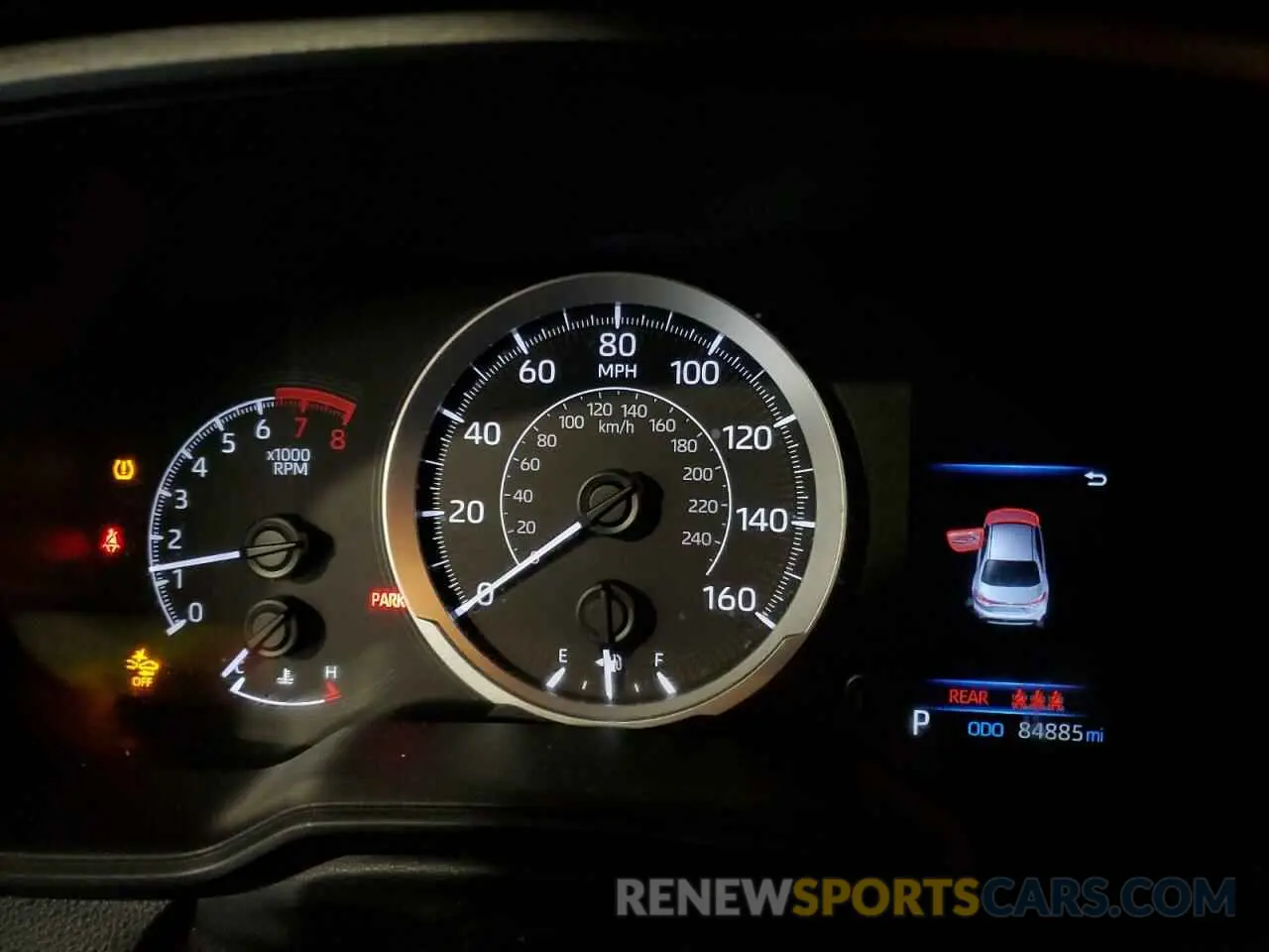 9 fotografías del automóvil dañado 5YFEPMAE8MP166877 TOYOTA COROLLA 2021