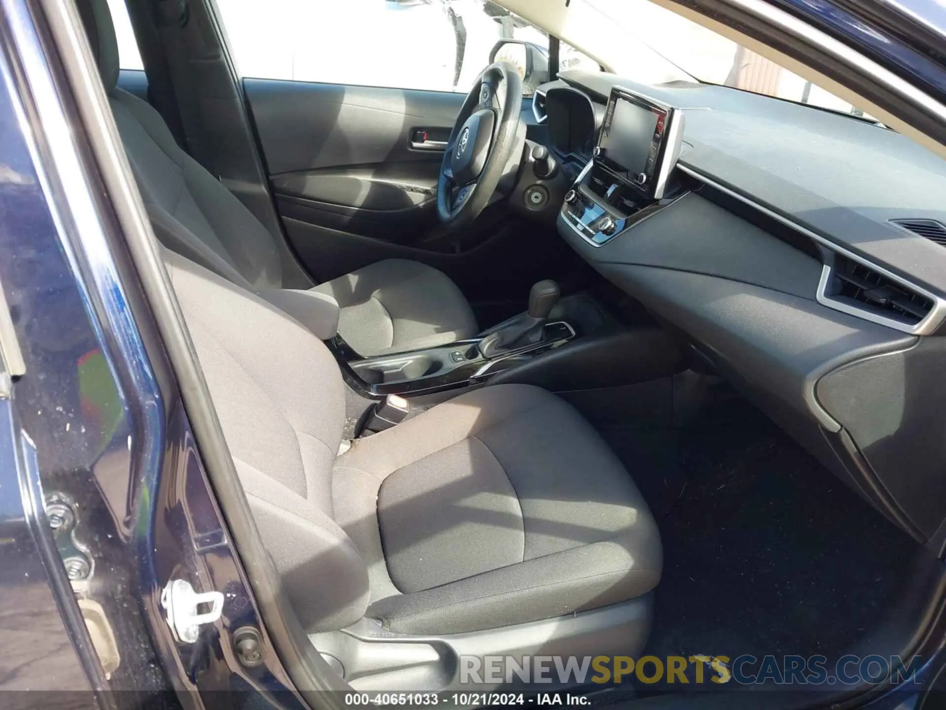 5 fotografías del automóvil dañado 5YFEPMAE8MP166975 TOYOTA COROLLA 2021