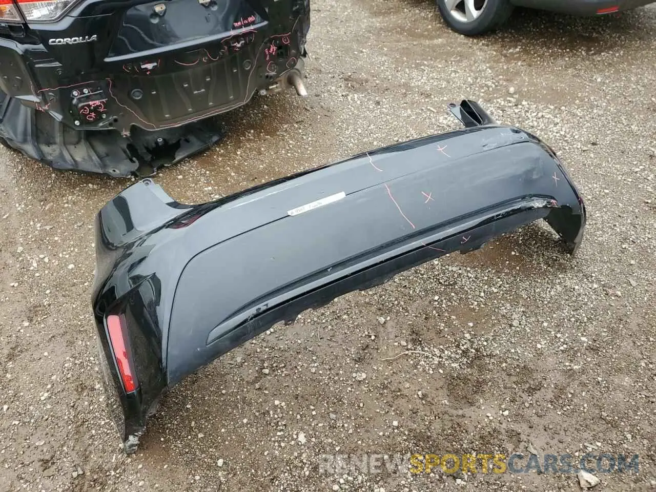 12 fotografías del automóvil dañado 5YFEPMAE8MP178303 TOYOTA COROLLA 2021