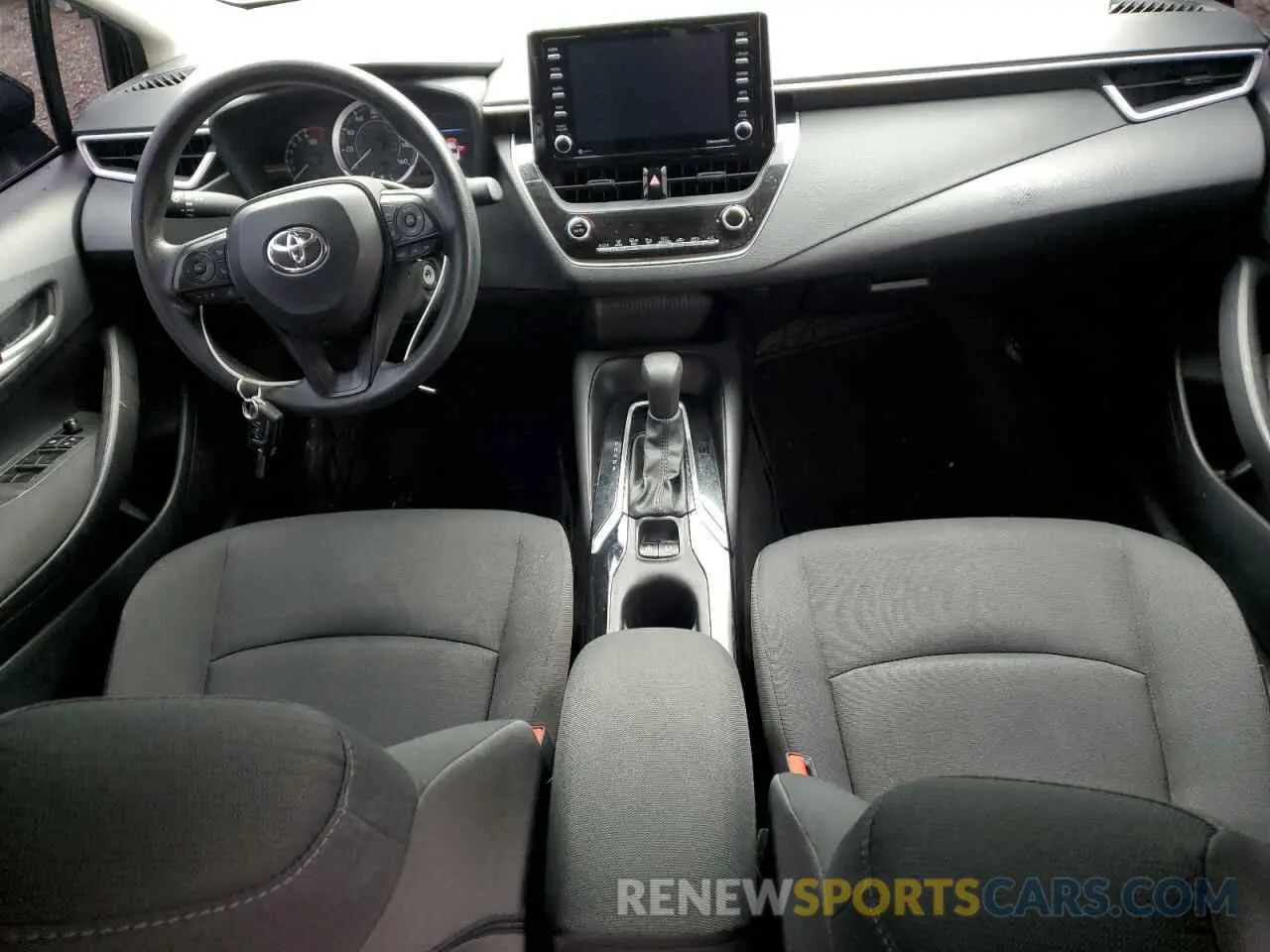 8 fotografías del automóvil dañado 5YFEPMAE8MP178303 TOYOTA COROLLA 2021