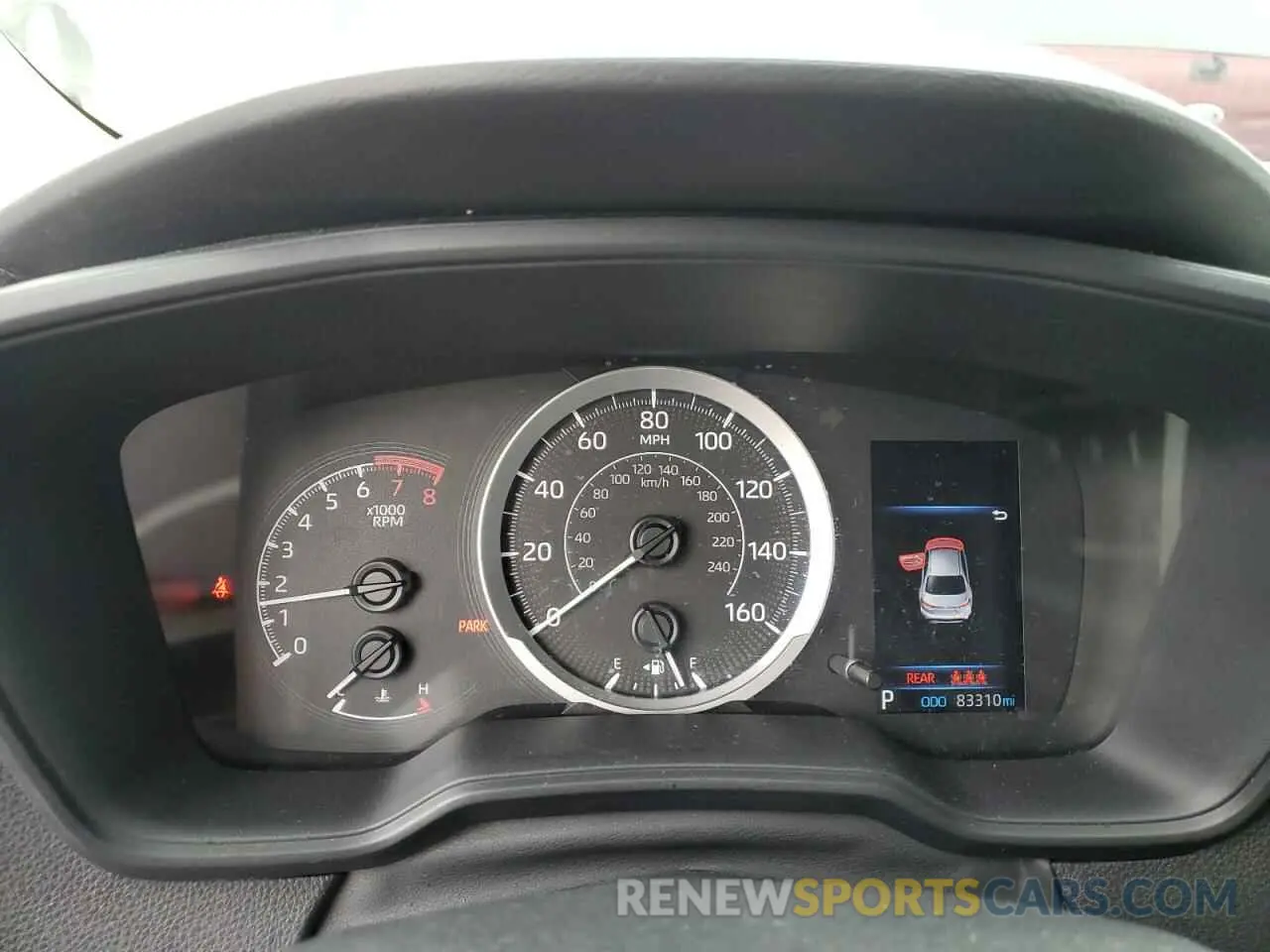 9 fotografías del automóvil dañado 5YFEPMAE8MP178303 TOYOTA COROLLA 2021