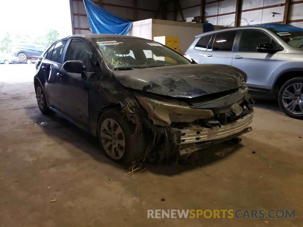 1 fotografías del automóvil dañado 5YFEPMAE8MP179001 TOYOTA COROLLA 2021