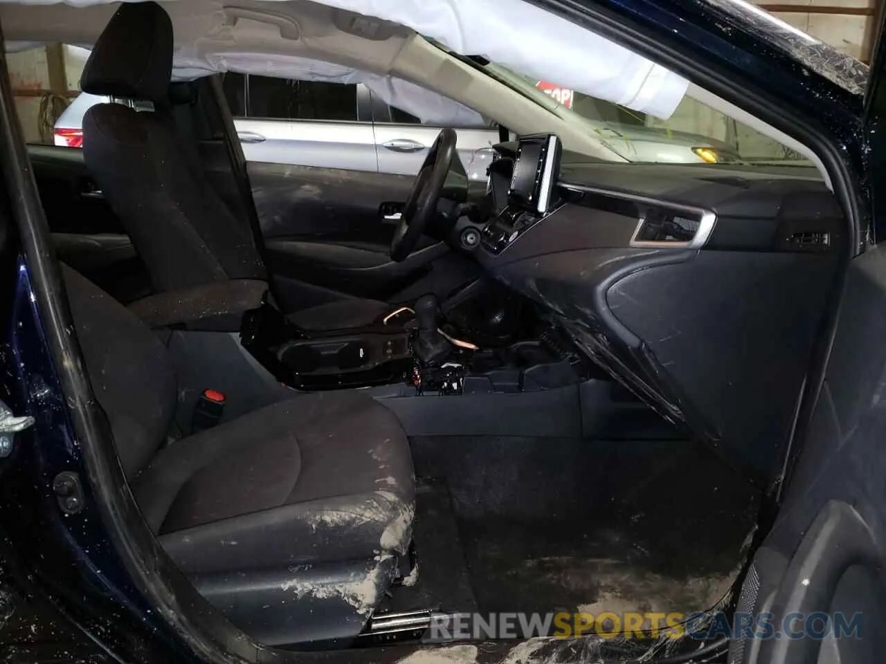 5 fotografías del automóvil dañado 5YFEPMAE8MP179001 TOYOTA COROLLA 2021