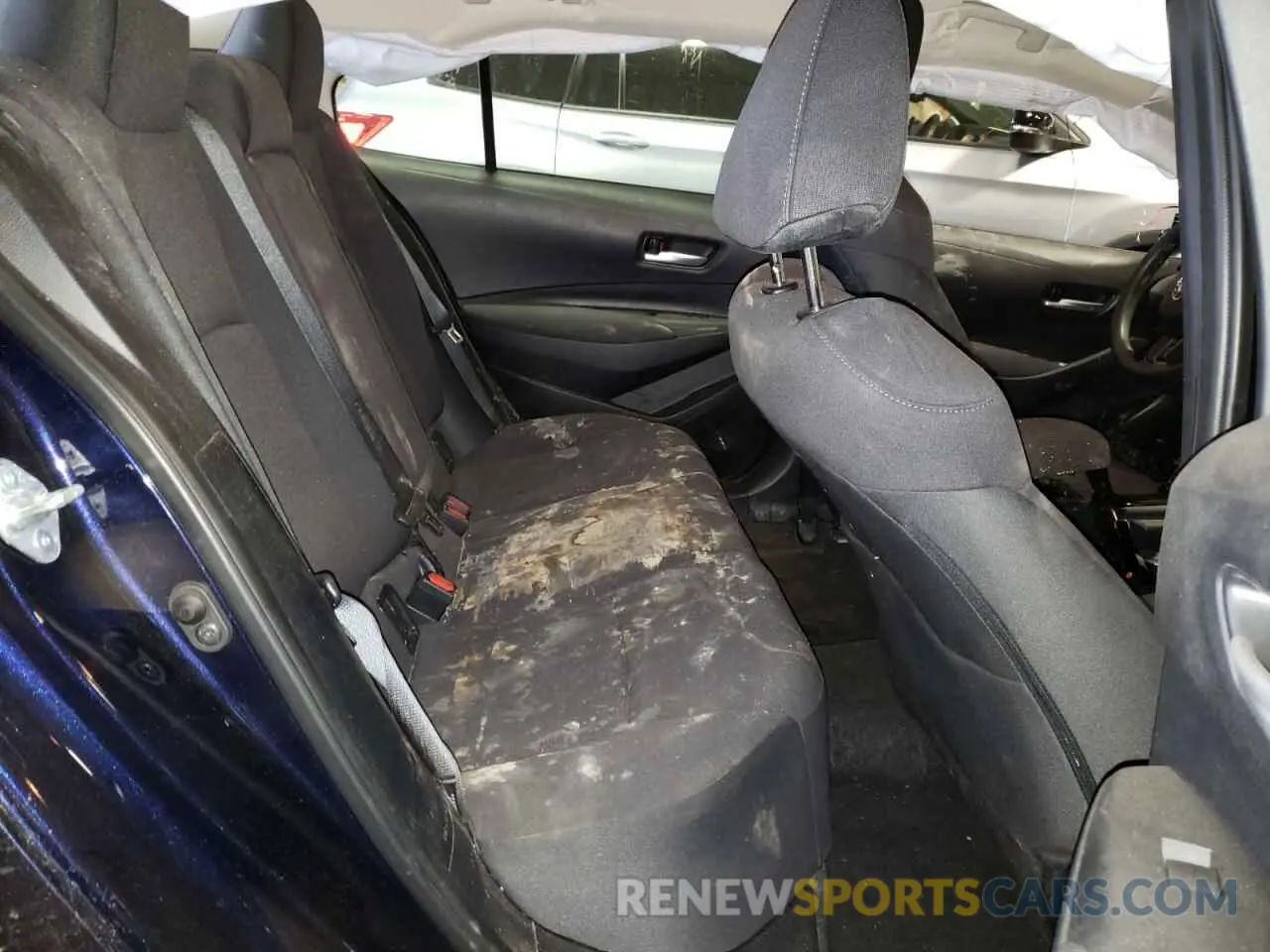 6 fotografías del automóvil dañado 5YFEPMAE8MP179001 TOYOTA COROLLA 2021