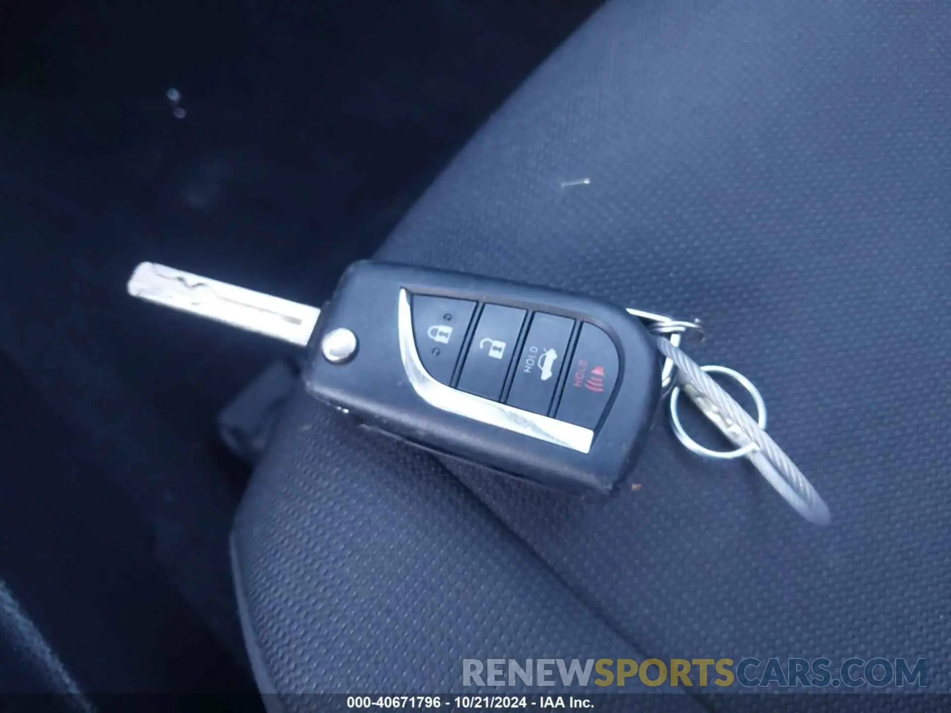 11 fotografías del automóvil dañado 5YFEPMAE8MP183923 TOYOTA COROLLA 2021
