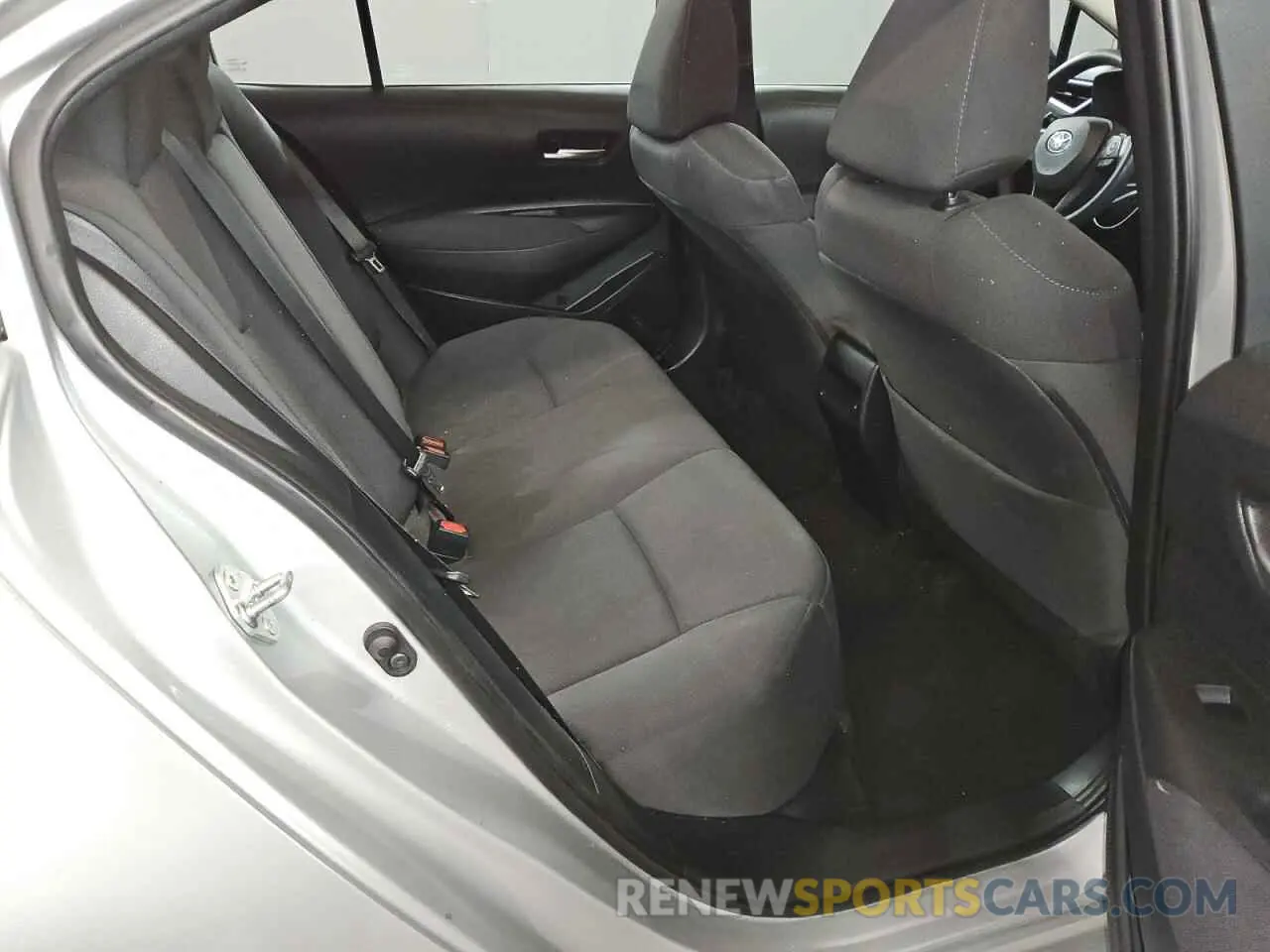 10 fotografías del automóvil dañado 5YFEPMAE8MP184649 TOYOTA COROLLA 2021