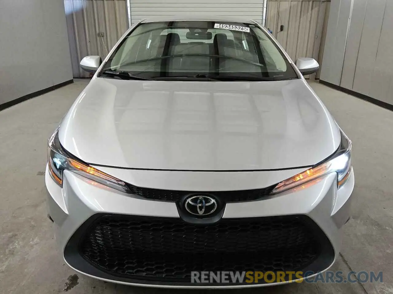 5 fotografías del automóvil dañado 5YFEPMAE8MP184649 TOYOTA COROLLA 2021