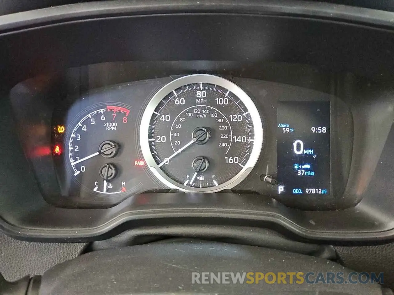 9 fotografías del automóvil dañado 5YFEPMAE8MP184649 TOYOTA COROLLA 2021