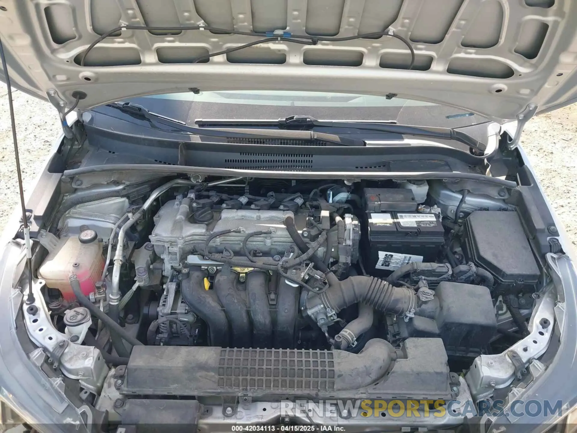 10 fotografías del automóvil dañado 5YFEPMAE8MP188765 TOYOTA COROLLA 2021