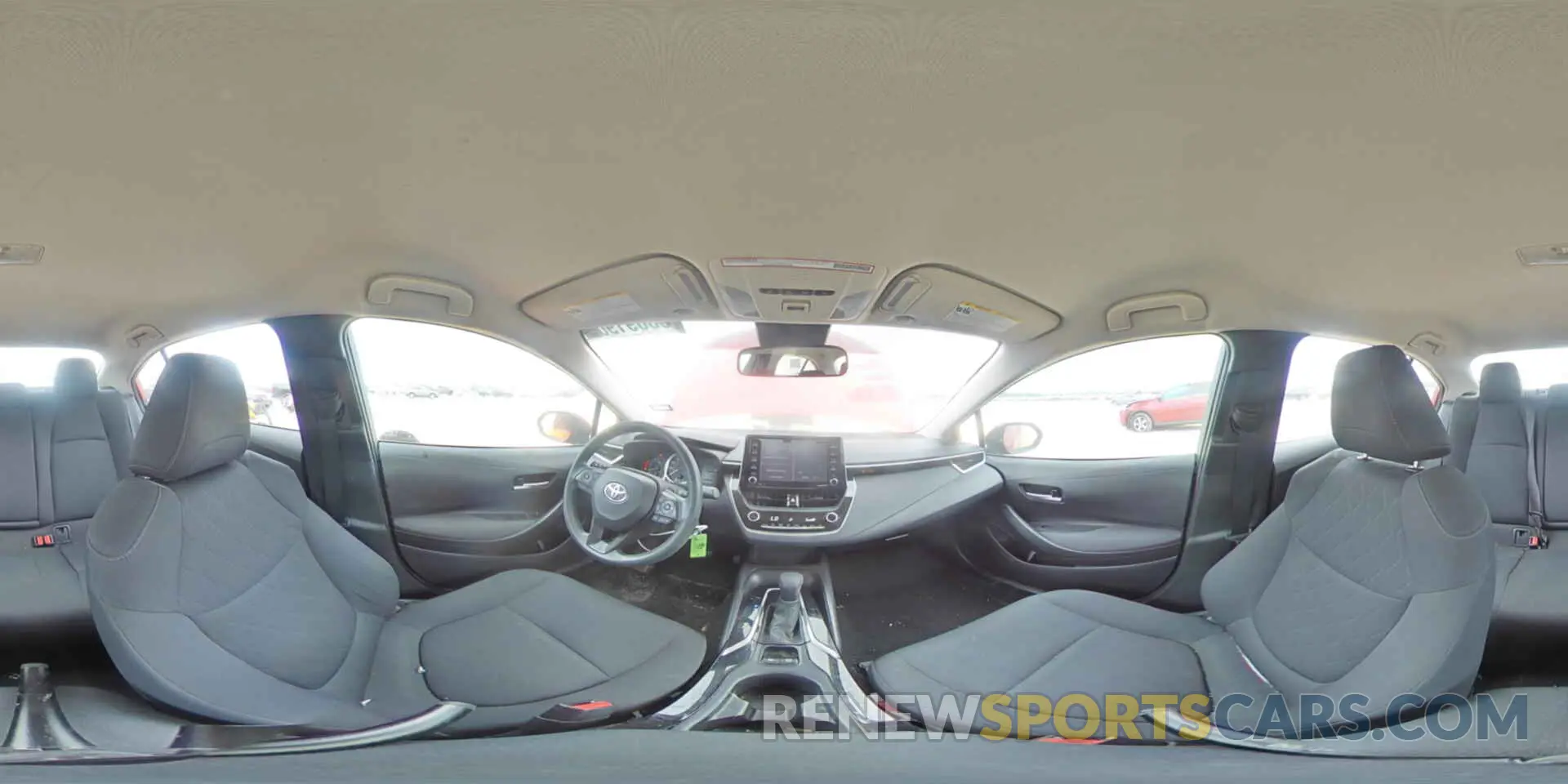 12 fotografías del automóvil dañado 5YFEPMAE8MP192718 TOYOTA COROLLA 2021